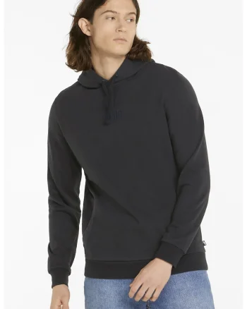 Hanorac cu buzunare laterale Modern Basics, Negru