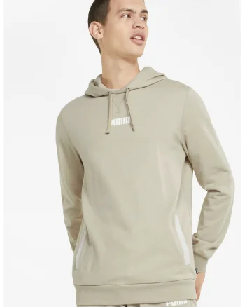 Hanorac cu buzunare laterale Modern Basics, Bej