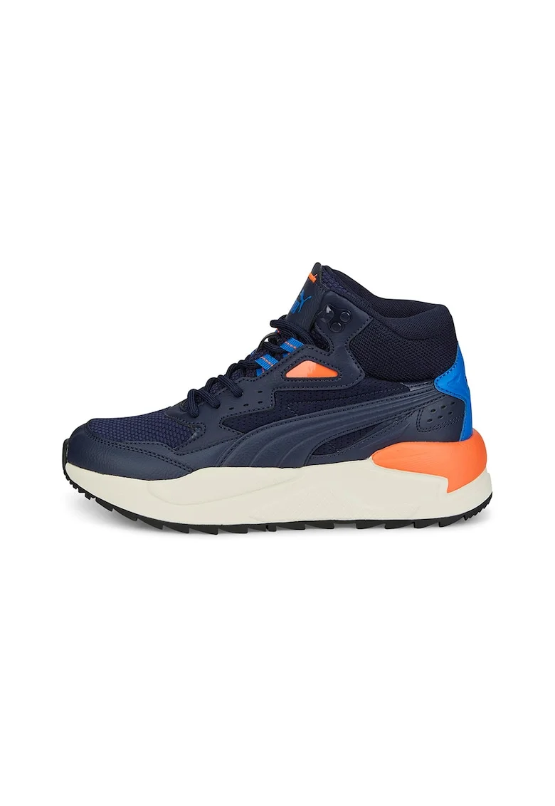 Pantofi sport mid-high X-Ray Speed, Portocaliu/Bleumarin