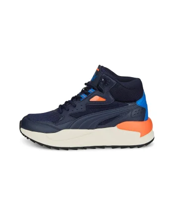 Pantofi sport mid-high X-Ray Speed, Portocaliu/Bleumarin