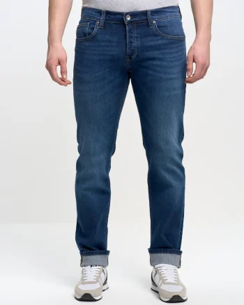 Blugi cu talie joasa Ronald 315