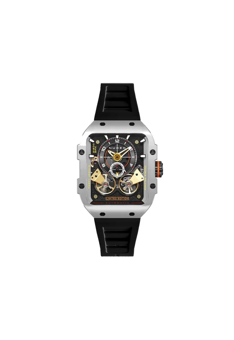 Ceas barbatesc  NB-6077-08, Automatic, 44mm, 5ATM