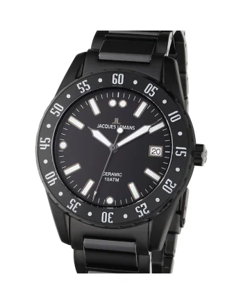 Ceas barbatesc  Quartz, 42mm, 10ATM - 74676, Negru
