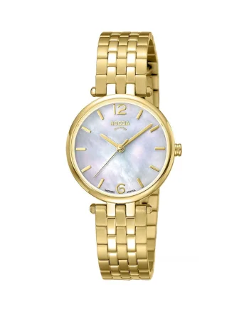 Ceas de dama  3339-03, Quartz, 30mm, 5ATM