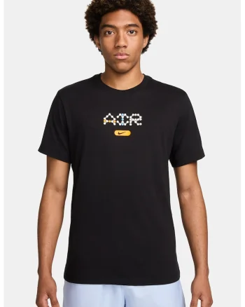Tricou cu logo, Negru/Portocaliu