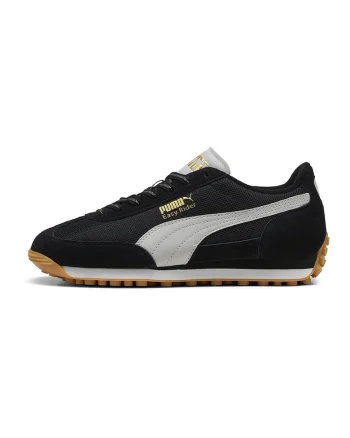Pantofi sport unisex cu insertii din piele Easy Rider, Negru/Gri deschis