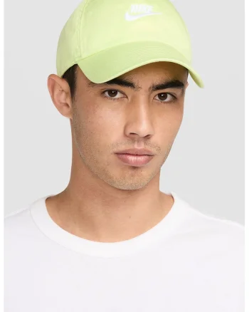 Sapca ajustabila unisex cu logo brodat Fly, Alb/Galben pal