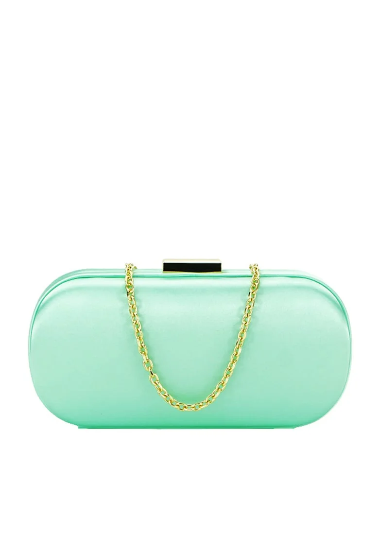Geanta clutch verde menta DYX3335-4 05 12907, Verde