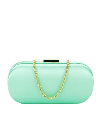 Geanta clutch verde menta DYX3335-4 05 12907, Verde