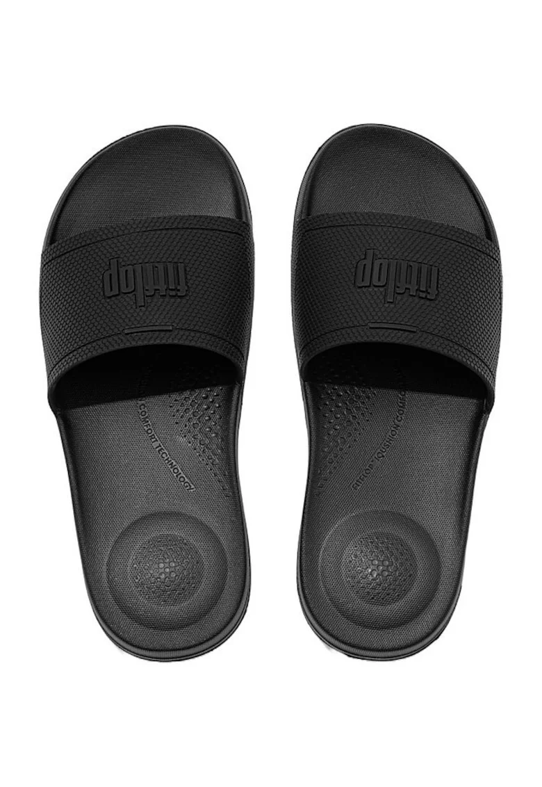 Slapi unisex  Iqushion, Negru