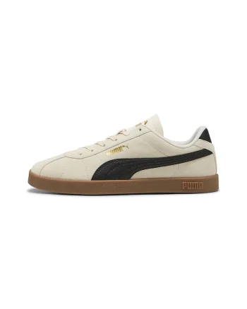 Pantofi sport Club II Intense unisex de piele intoarsa, Negru/Maro nisip
