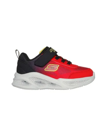 Pantofi sport cu aspect contrastant Meteor-Lights - Krendox, Rosu/Negru