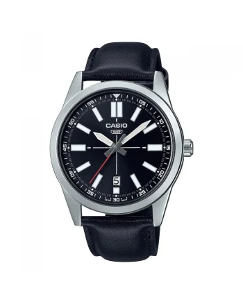 Ceas Barbati,  Collection MTP-VD MTP-VD02L-1E, Negru