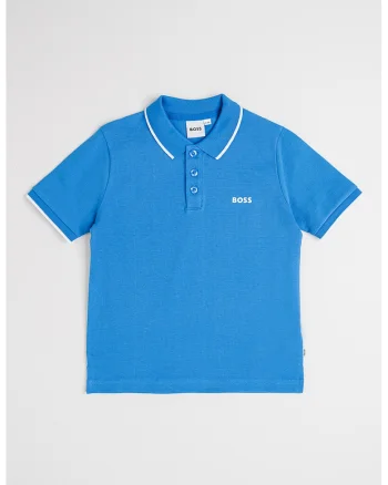 Tricou polo regular fit, Albastru deschis