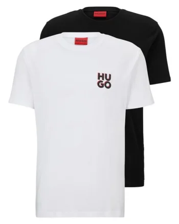 Set 2 tricouri cu imprimeu logo