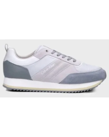 Pantofi sport din piele cu detaliu logo