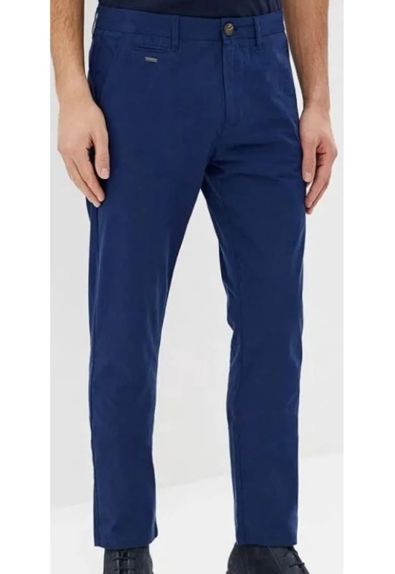 Pantaloni chino din amestec de bumbac,