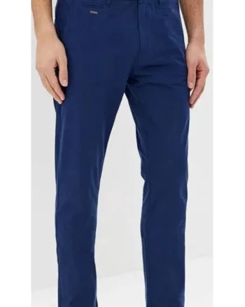 Pantaloni chino din amestec de bumbac,