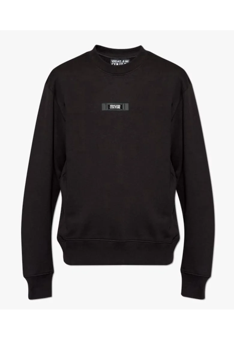Bluza sport cu detaliu logo