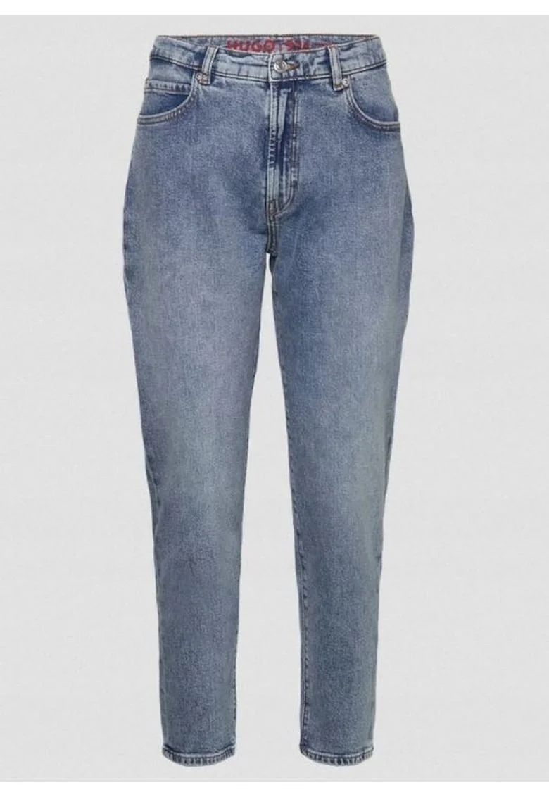 Blugi skinny cu talie medie