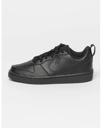 Pantofi sport din piele ecologica Court Borough, Negru