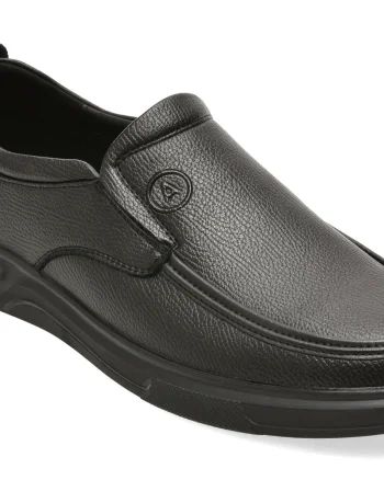 Pantofi BITE THE BULLET negri, 89635, din piele naturala