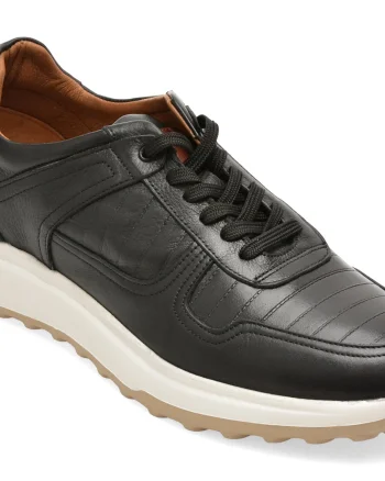 Pantofi sport GRYXX negri, 26Y15, din piele naturala