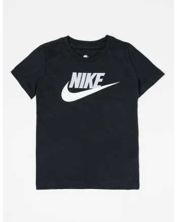 Tricou cu decolteu la baza gatului si imprimeu logo Futura, Alb/Negru/Gri deschis