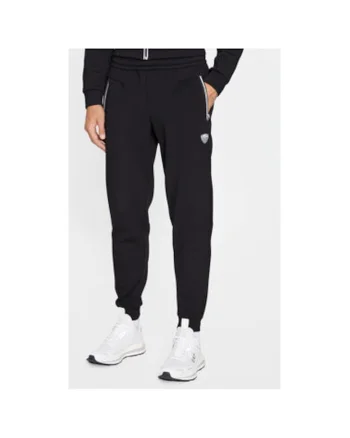 Pantaloni barbati, Emporio Armani  303084776, Poliester/Viscoza, Negru, Negru