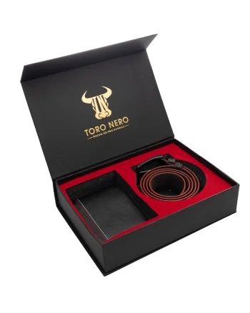 Set cadou Negru Red Line, Negru