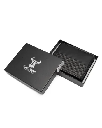 Portofel Fin, Negru