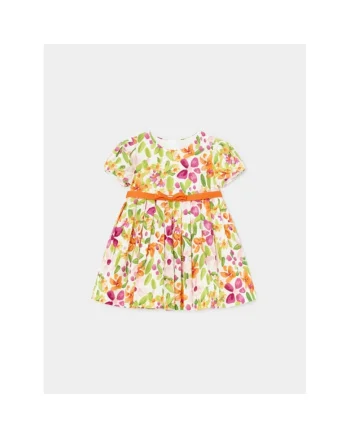 Rochie fete,  12853, Multicolor, Bumbac