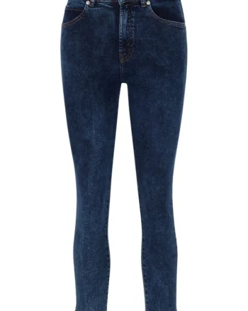 Blugi skinny cu aspect prespalat