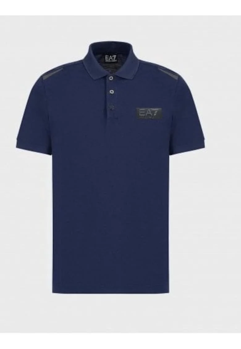 Emporio Armani  Tricou polo cu detaliu logo