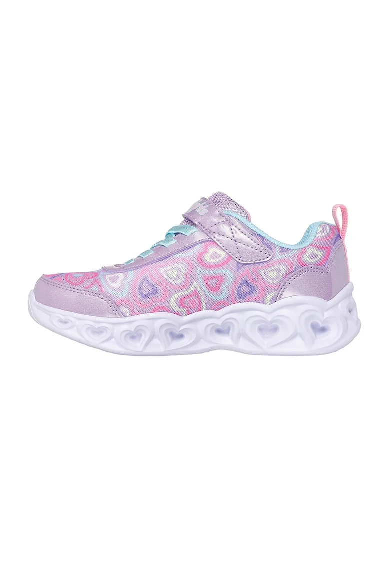 Pantofi sport Heart Lights Boogie Love cu LED-uri, Albastru lavanda