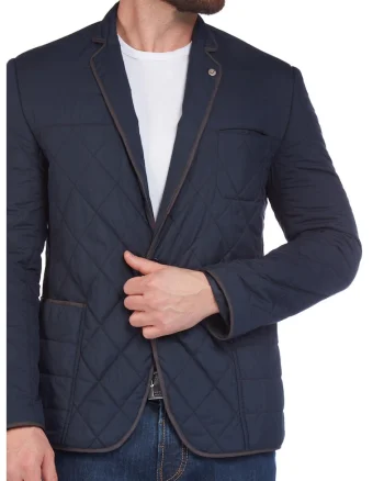 Sacou barbati,  Max 6799, Bleumarin