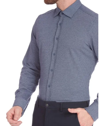 Camasa barbati,  Shirt SLIM FIT 6965, Albastru
