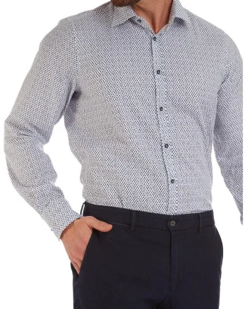 Camasa barbati,  slim fit 5965, albastru, S