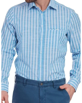 Camasa barbati,  slim fit 5953, Albastru