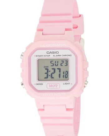 Ceas digital cu functii multiple, Roz pastel
