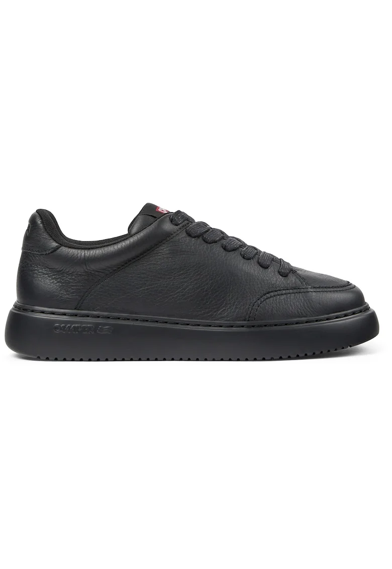 Pantofi sport din piele Runner K21 8749, Negru