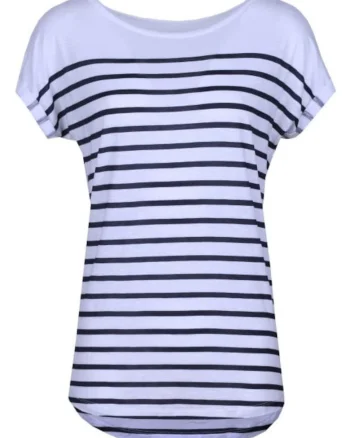 Tricou  Leila, Negru/Albastru