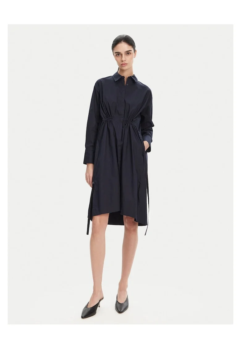 Rochie casual dama  bleumarin, fabric moale