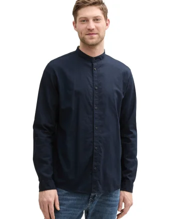 Camasa regular fit cu maneci lungi, Albastru ultramarin
