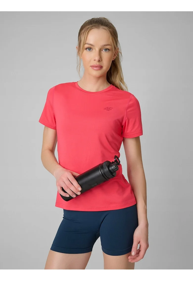 Tricou dama  uscare rapida, rosu, material elastic