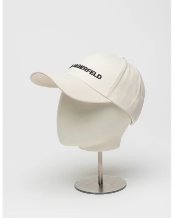 Sapca ajustabila cu logo Essential, Negru/Alb murdar