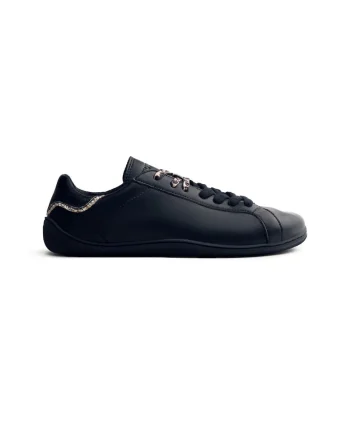 Pantofi sport de piele Barefoot, Negru