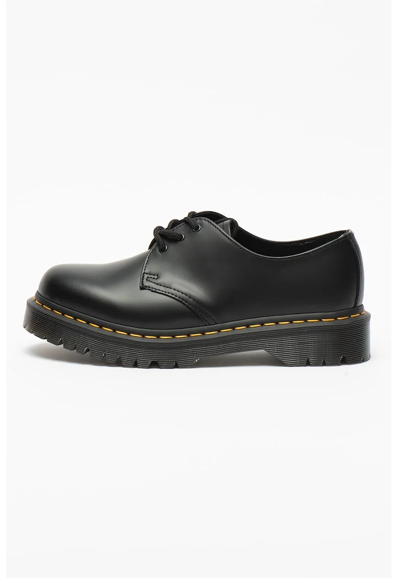 Pantofi derby unisex din piele Bex, Negru
