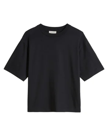 Tricou lejer din amestec de modal, Albastru inchis