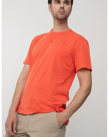 Tricou din bumbac organic Nifous, Portocaliu mandarina